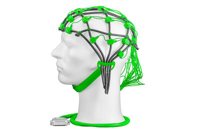 Comby cap green with 22 sintered electrodes 