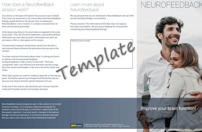 Flyer Neurofeedback (Englisch)