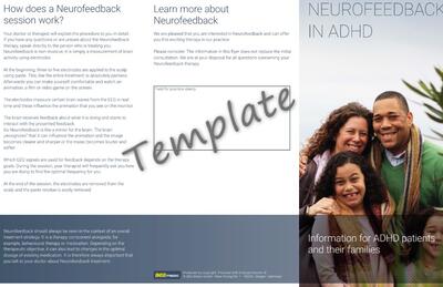 Flyer ADHS Neurofeedback (Englisch)