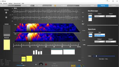 BEE Lab Neurofeedback Software (Generic Lab & HEG Modul)